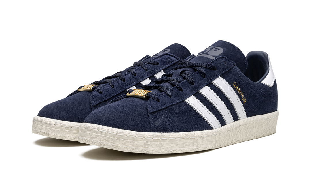 ADIDAS CAMPUS 80S X BAPE COLLEGIATE NAVY