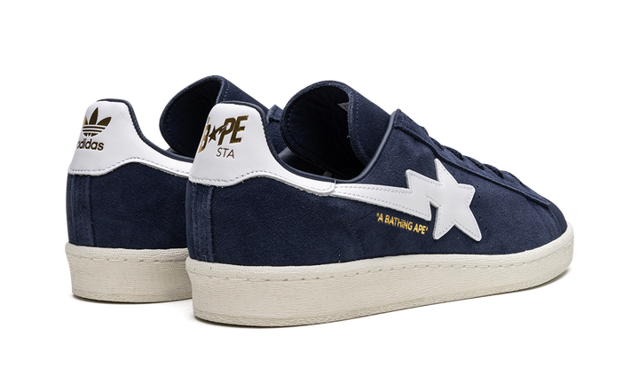 ADIDAS CAMPUS 80S X BAPE COLLEGIATE NAVY