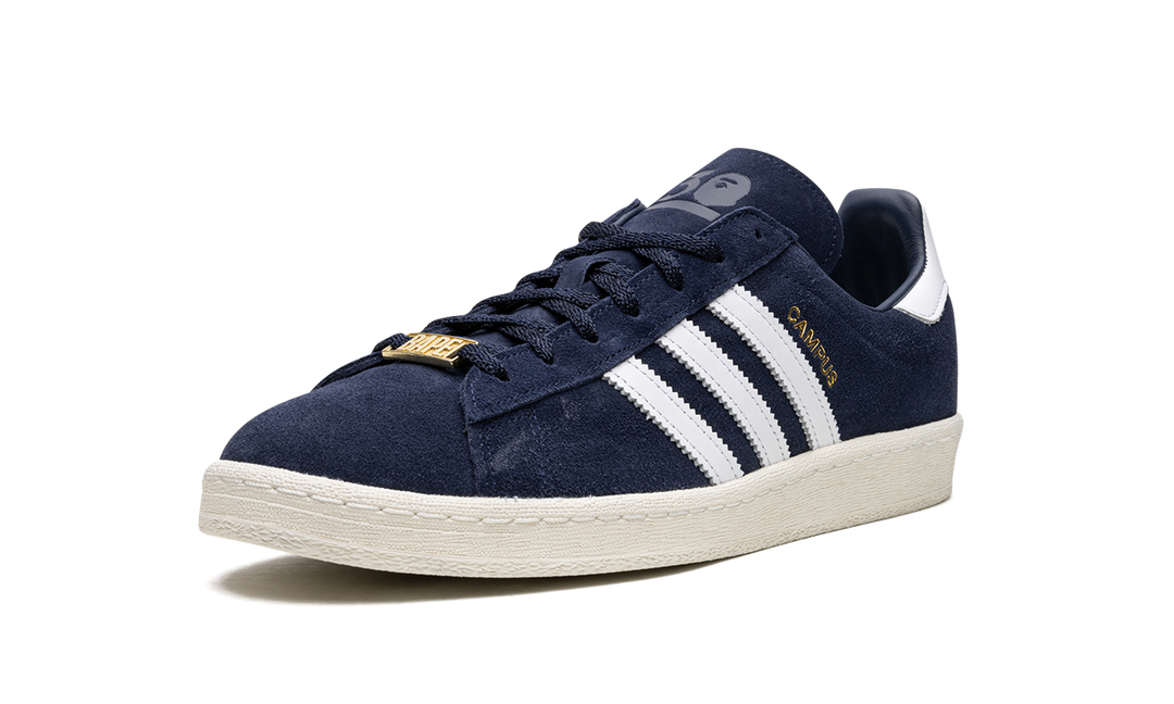 ADIDAS CAMPUS 80S X BAPE COLLEGIATE NAVY