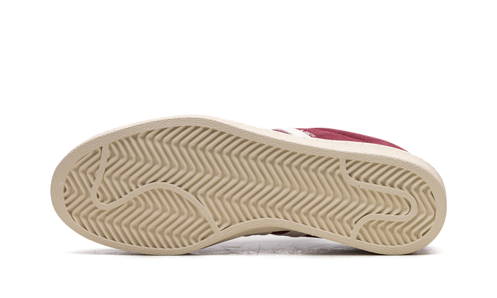 ADIDAS CAMPUS 80S X SPORTY &amp; RICH COLLEGIATE BURGUNDY