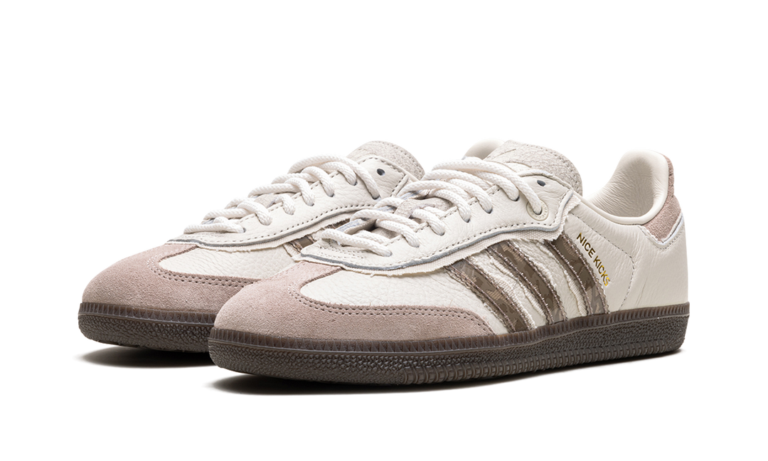 ADIDAS CONSORTIUM SAMBA X NICE KICKS TALC BROWN