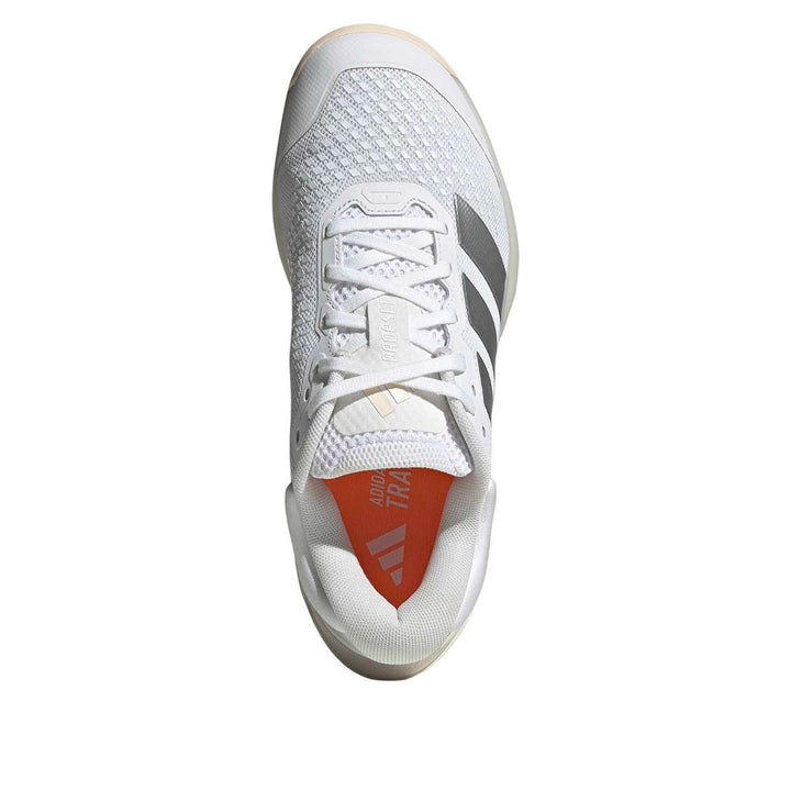 ADIDAS DROPSET 4 POWER WHITE SILVER METALLIC LUCID ORANGE WOMENS