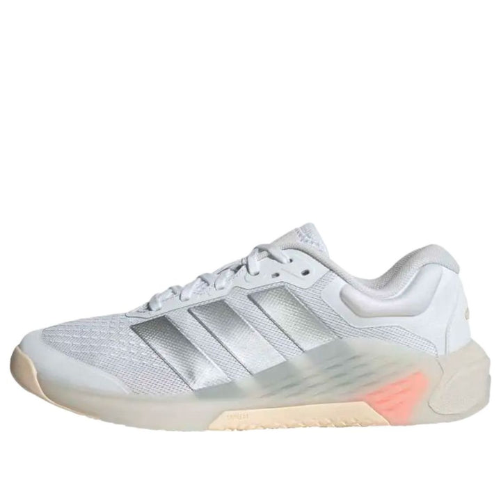 ADIDAS DROPSET 4 POWER WHITE SILVER METALLIC LUCID ORANGE WOMENS