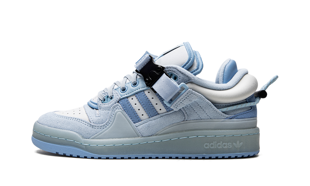 ADIDAS FORUM BUCKLE LOW X BAD BUNNY BLUE TINT — Stock 