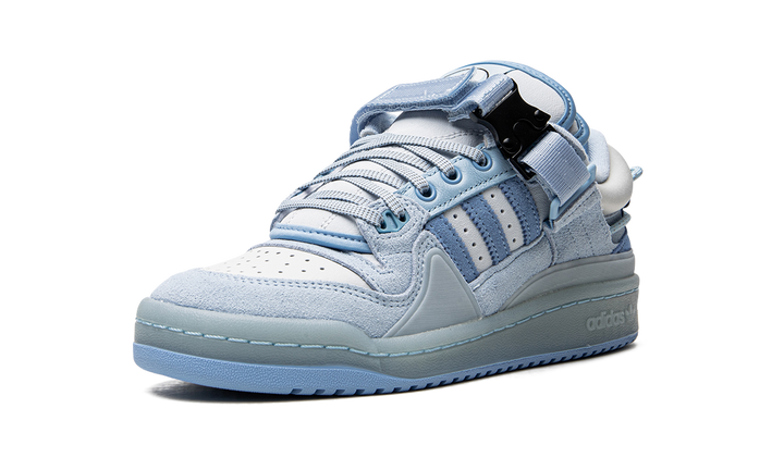 ADIDAS FORUM BUCKLE LOW X BAD BUNNY BLUE TINT — Stock 