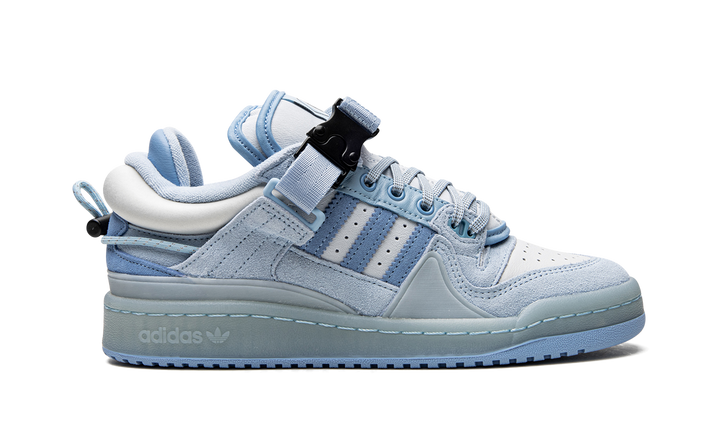 ADIDAS FORUM BUCKLE LOW X BAD BUNNY BLUE TINT — Stock 