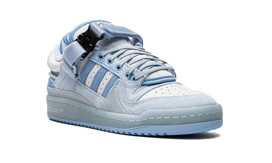ADIDAS FORUM BUCKLE LOW X BAD BUNNY BLUE TINT — Stock 