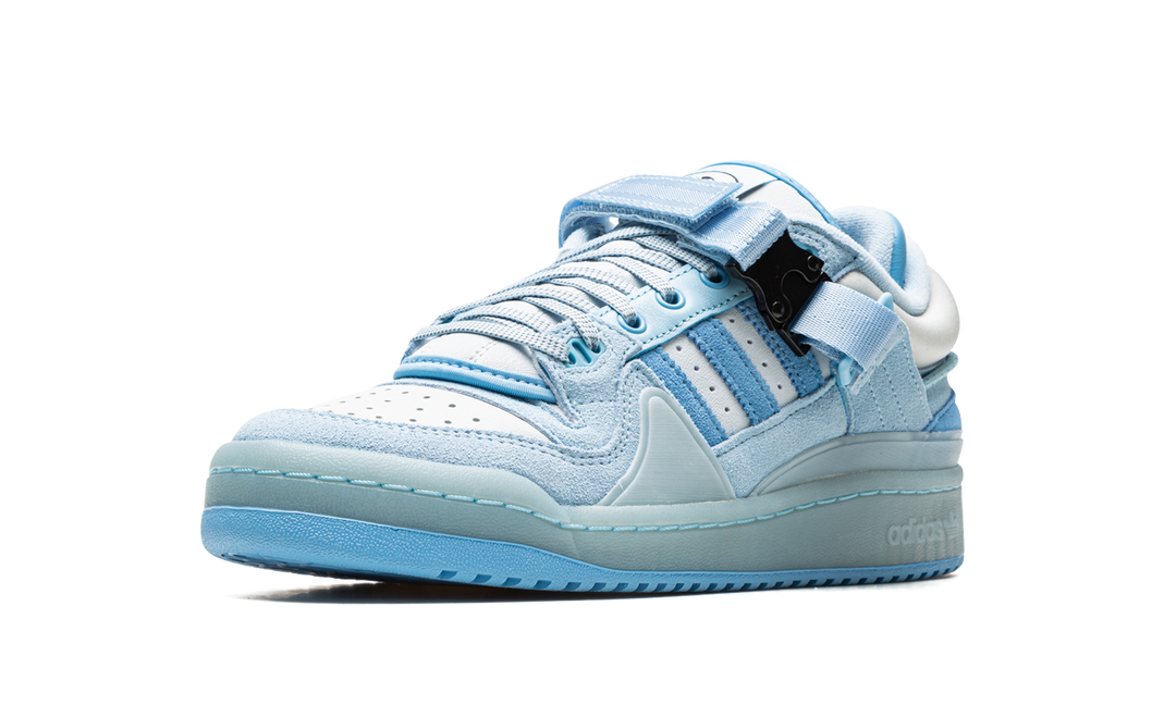 ADIDAS FORUM BUCKLE LOW X BAD BUNNY BLUE TINT — Stock 