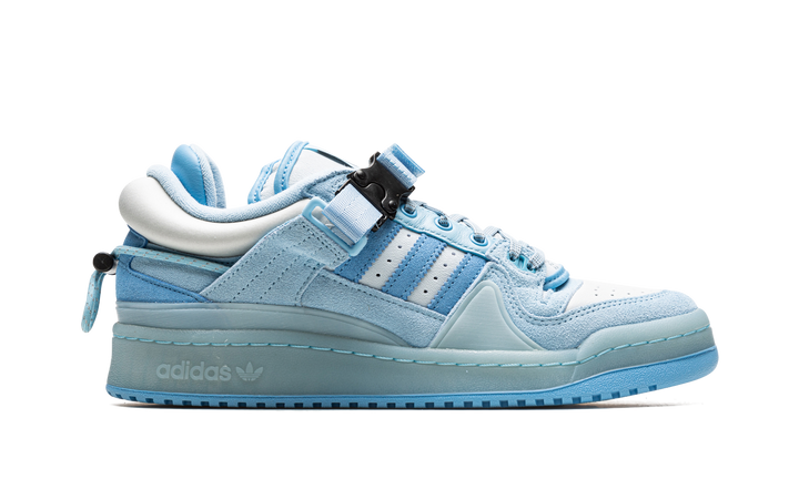 ADIDAS FORUM BUCKLE LOW X BAD BUNNY BLUE TINT — Stock 