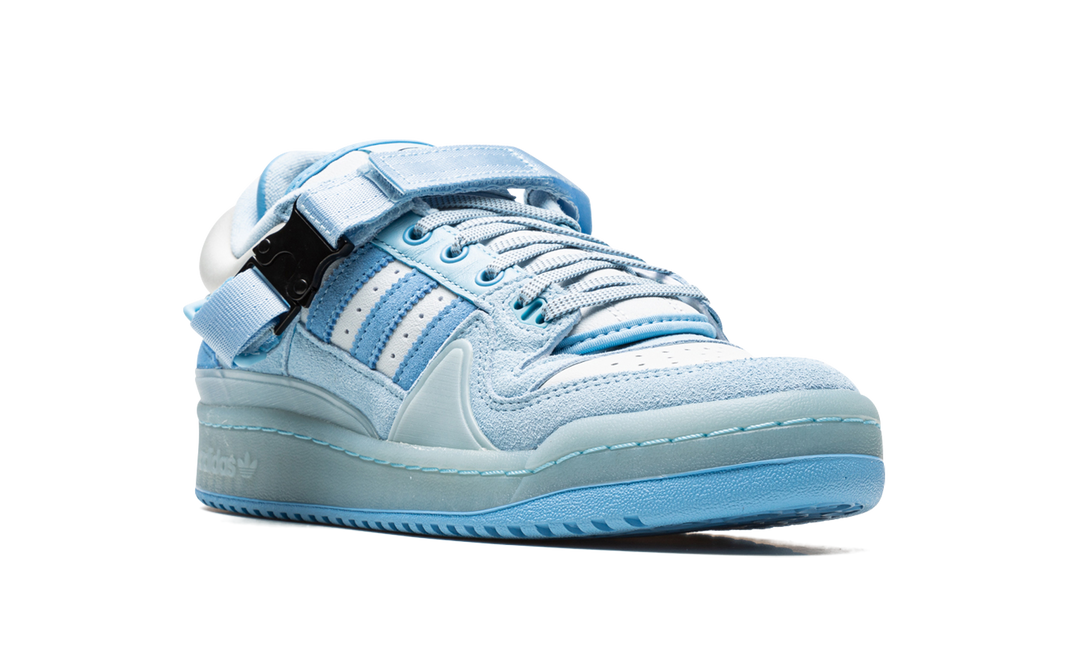 ADIDAS FORUM BUCKLE LOW X BAD BUNNY BLUE TINT — Stock 