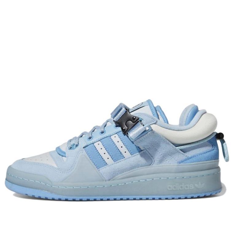 ADIDAS FORUM BUCKLE LOW X BAD BUNNY BLUE TINT — Stock 