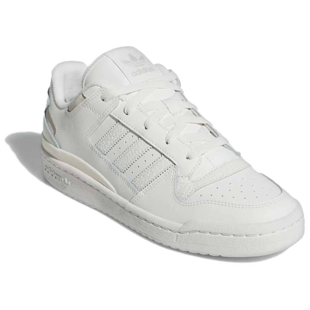 ADIDAS FORUM LOW CL CORE WHITE CLOUD WHITE GREY