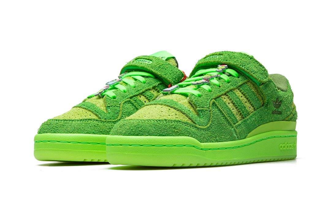 ADIDAS FORUM LOW X DR SEUSS GRINCH — Stock 
