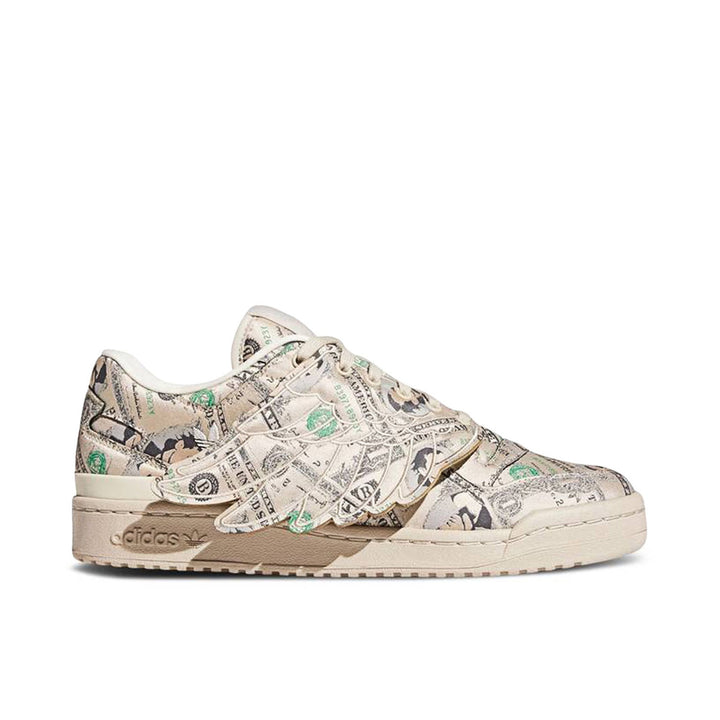 ADIDAS FORUM LOW X JEREMY SCOTT WINGS 1.0 MONEY — Stock 