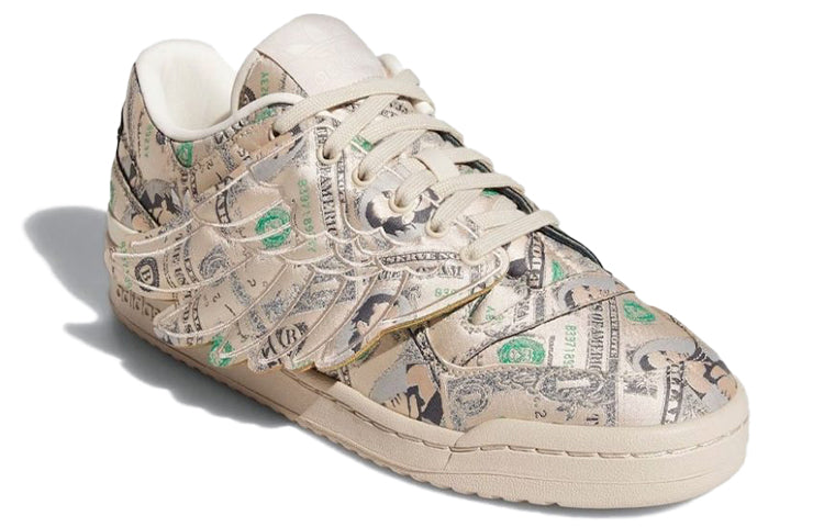ADIDAS FORUM LOW X JEREMY SCOTT WINGS 1.0 MONEY — Stock 