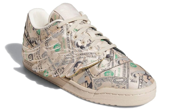 ADIDAS FORUM LOW X JEREMY SCOTT WINGS 1.0 MONEY — Stock 