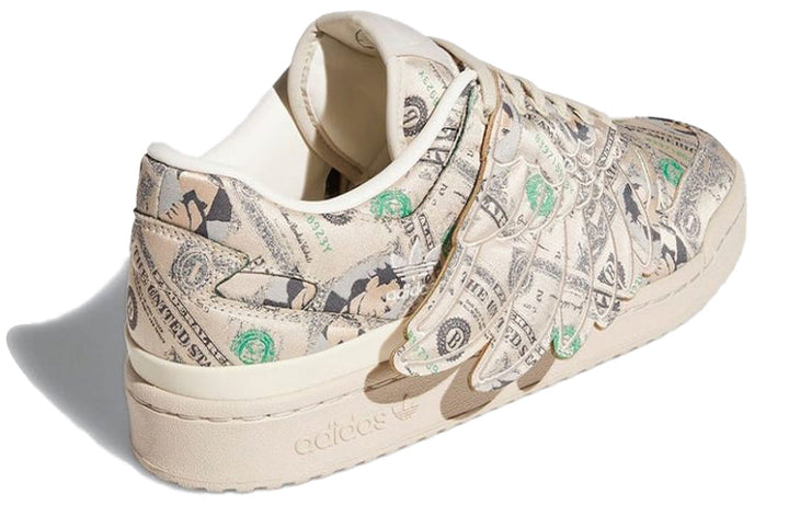 ADIDAS FORUM LOW X JEREMY SCOTT WINGS 1.0 MONEY — Stock 