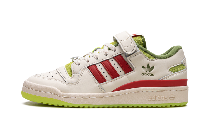 ADIDAS FORUM LOW X THE GRINCH CREAM SLIME — Stock 