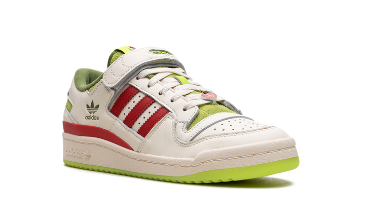 ADIDAS FORUM LOW X THE GRINCH CREAM SLIME — Stock 