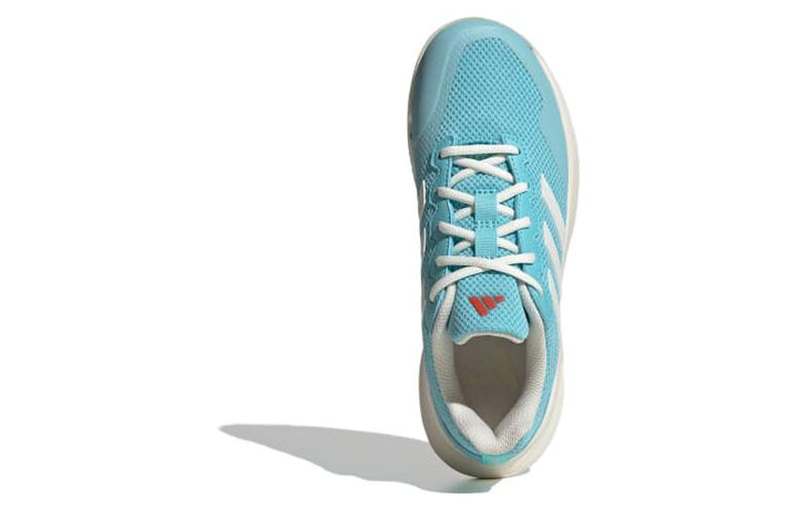 ADIDAS GAMECOURT 2.0 LIGHT AQUA OFF WHITE WOMENS