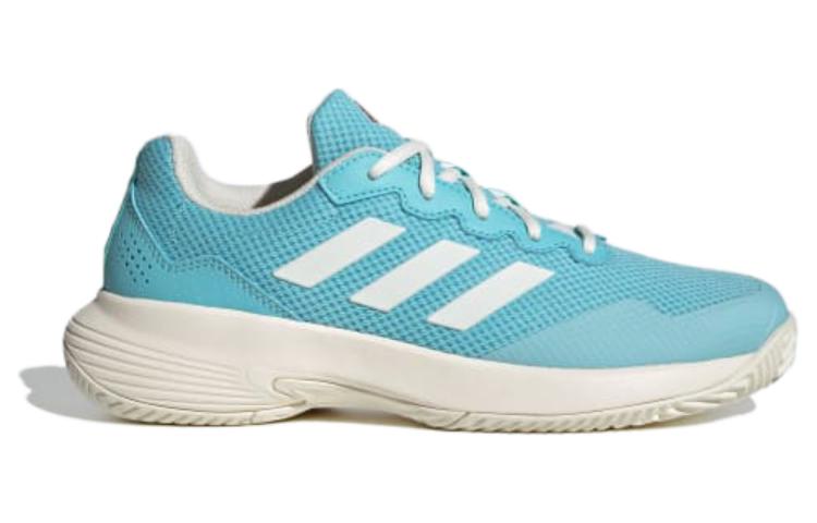 ADIDAS GAMECOURT 2.0 LIGHT AQUA OFF WHITE WOMENS