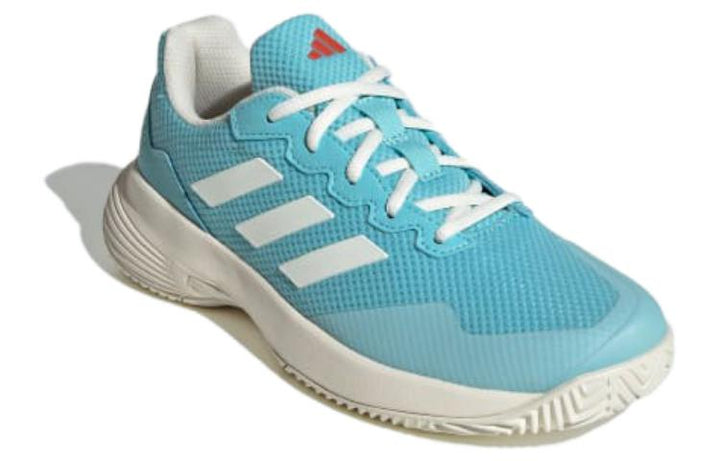 ADIDAS GAMECOURT 2.0 LIGHT AQUA OFF WHITE WOMENS