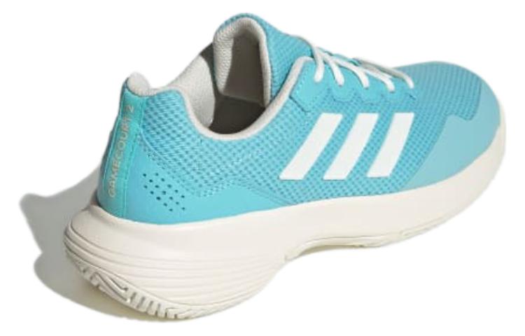 ADIDAS GAMECOURT 2.0 LIGHT AQUA OFF WHITE WOMENS