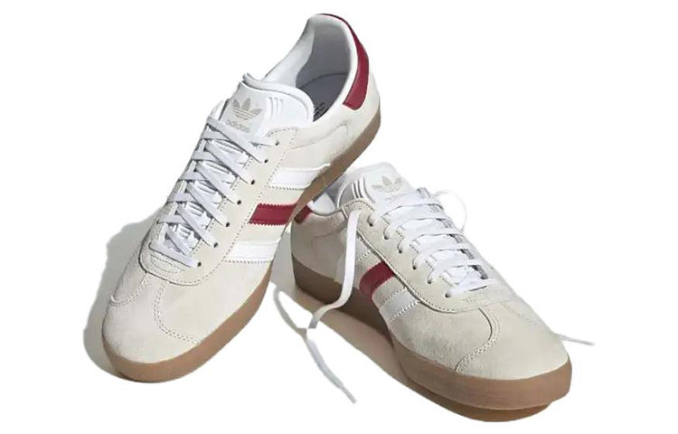 ADIDAS GAZELLE ALUMINIUM BURGUNDY