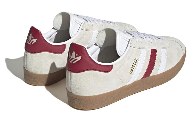 ADIDAS GAZELLE ALUMINIUM BURGUNDY