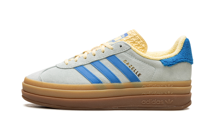 ADIDAS GAZELLE BOLD ALMOST BLUE YELLOW WOMENS