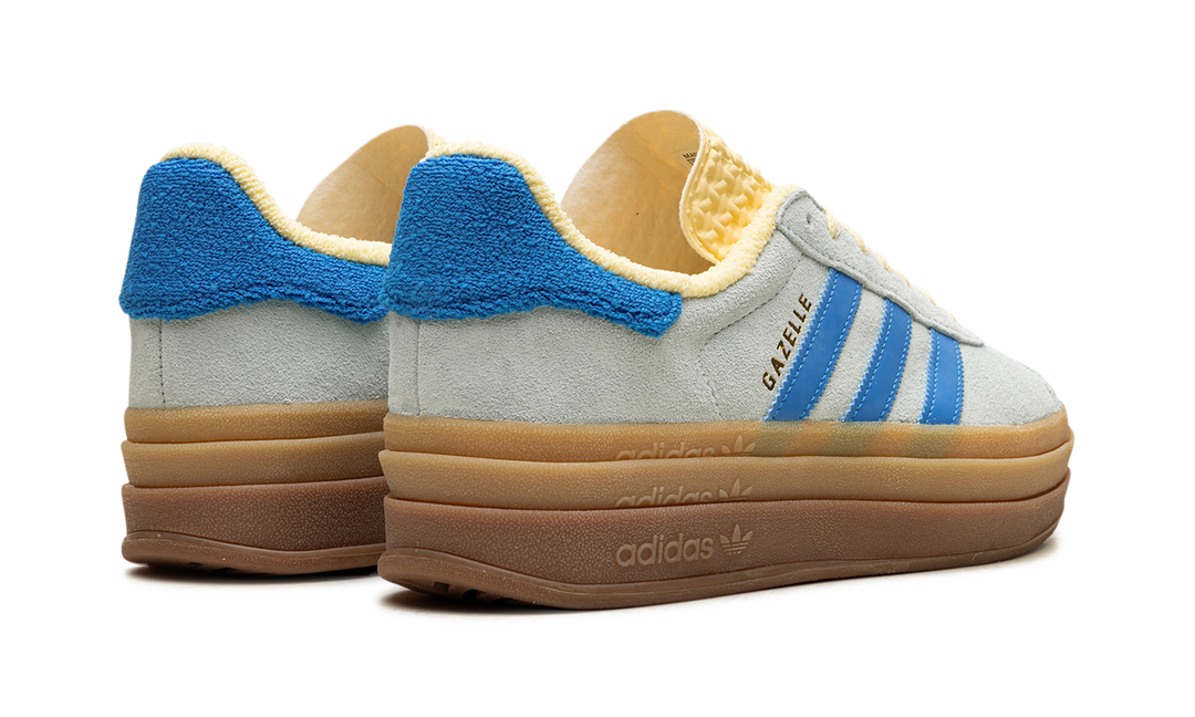ADIDAS GAZELLE BOLD ALMOST BLUE YELLOW WOMENS