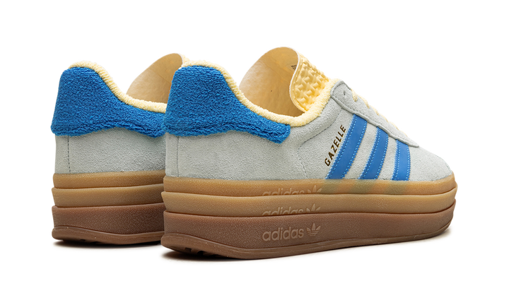 ADIDAS GAZELLE BOLD ALMOST BLUE YELLOW WOMENS