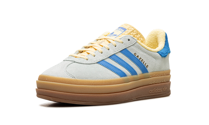 ADIDAS GAZELLE BOLD ALMOST BLUE YELLOW WOMENS