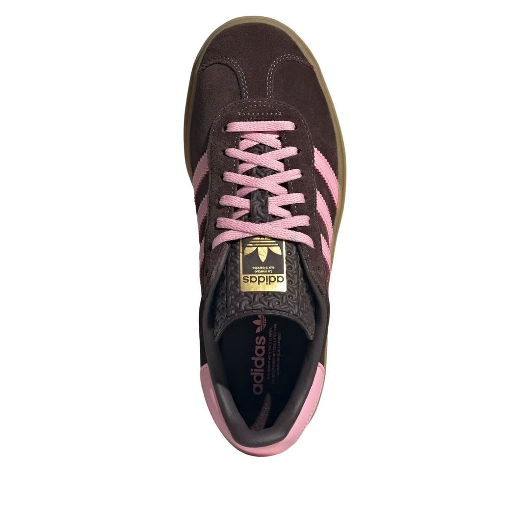 ADIDAS GAZELLE BOLD AURORA COFFEE LIGHT PINK WOMENS
