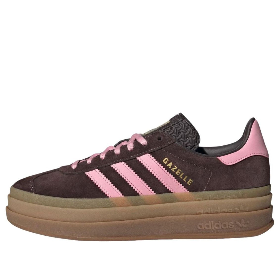 ADIDAS GAZELLE BOLD AURORA COFFEE LIGHT PINK WOMENS