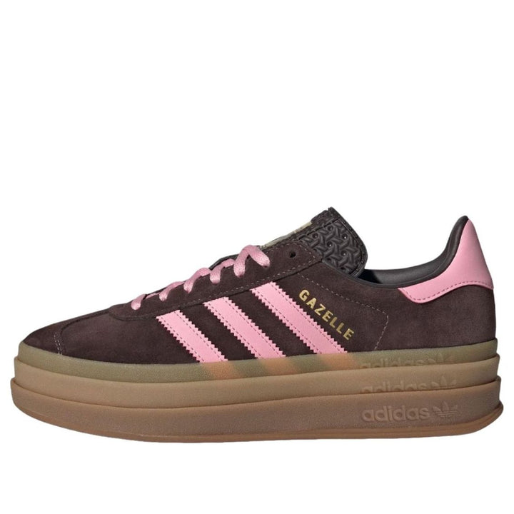 ADIDAS GAZELLE BOLD AURORA COFFEE LIGHT PINK WOMENS