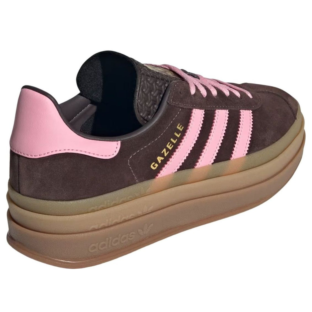 ADIDAS GAZELLE BOLD AURORA COFFEE LIGHT PINK WOMENS