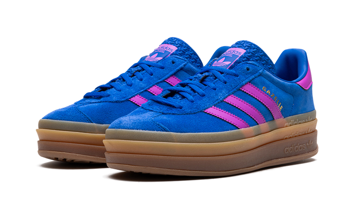 ADIDAS GAZELLE BOLD BOLD BLUE LUCID PINK WOMENS
