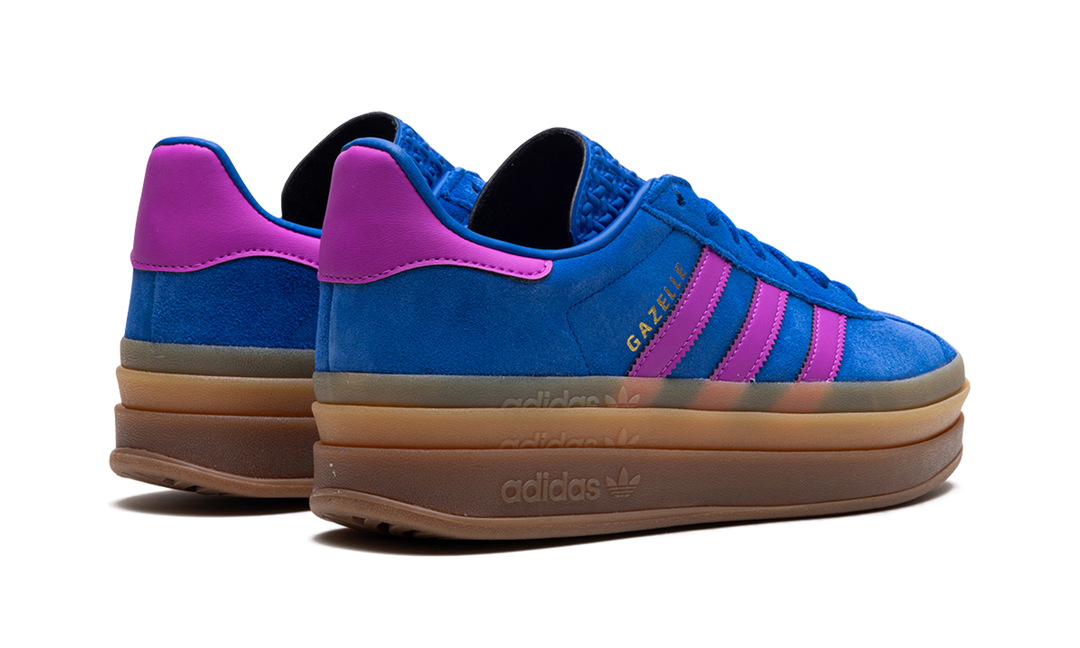 ADIDAS GAZELLE BOLD BOLD BLUE LUCID PINK WOMENS