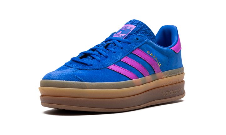 ADIDAS GAZELLE BOLD BOLD BLUE LUCID PINK WOMENS