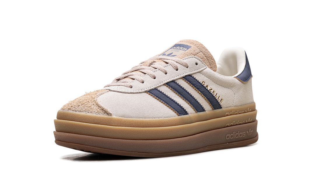 ADIDAS GAZELLE BOLD CREAM NIGHT INDIGO WOMENS