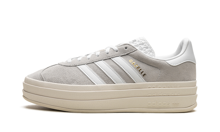 ADIDAS GAZELLE BOLD GREY WHITE WOMENS
