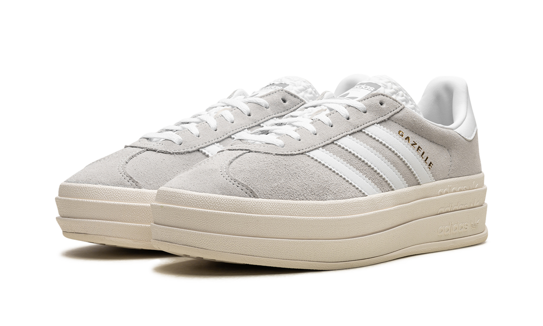 ADIDAS GAZELLE BOLD GREY WHITE WOMENS