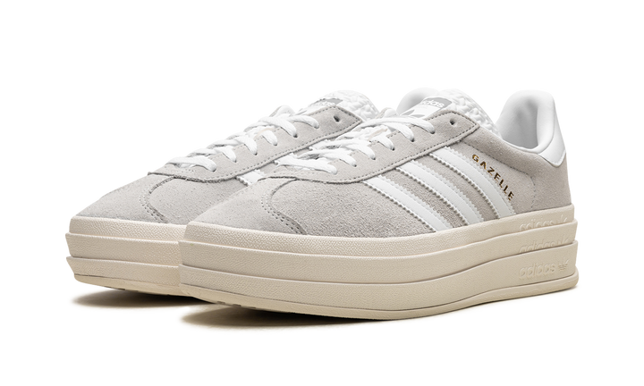 ADIDAS GAZELLE BOLD GREY WHITE WOMENS