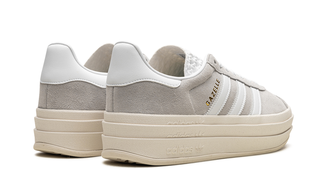 ADIDAS GAZELLE BOLD GREY WHITE WOMENS