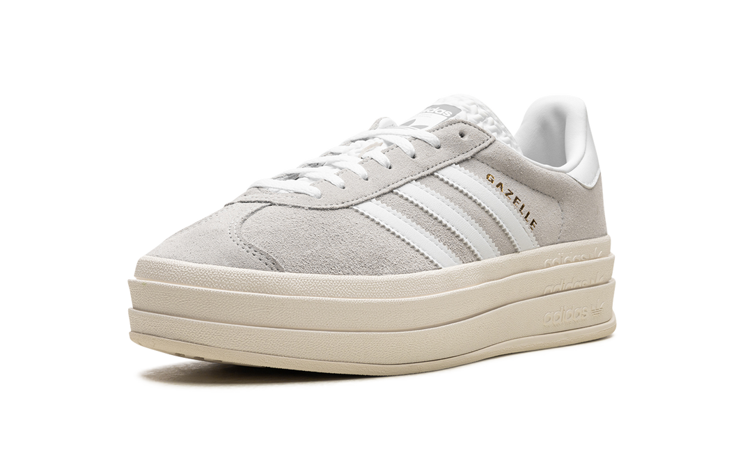 ADIDAS GAZELLE BOLD GREY WHITE WOMENS