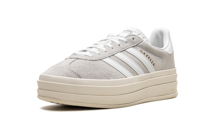 ADIDAS GAZELLE BOLD GREY WHITE WOMENS