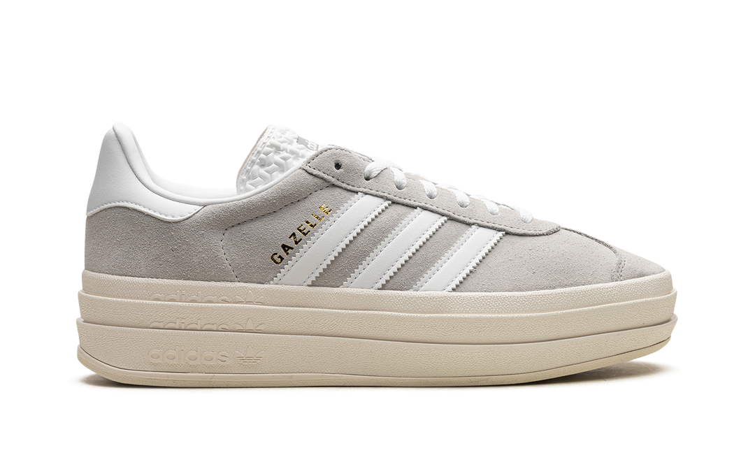 ADIDAS GAZELLE BOLD GREY WHITE WOMENS