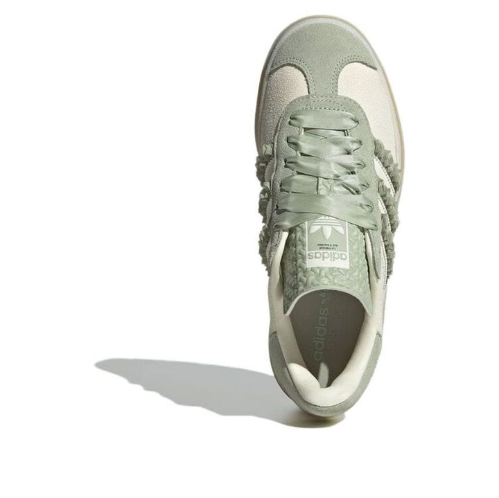 ADIDAS GAZELLE BOLD HALO GREEN RUFFLE WOMENS