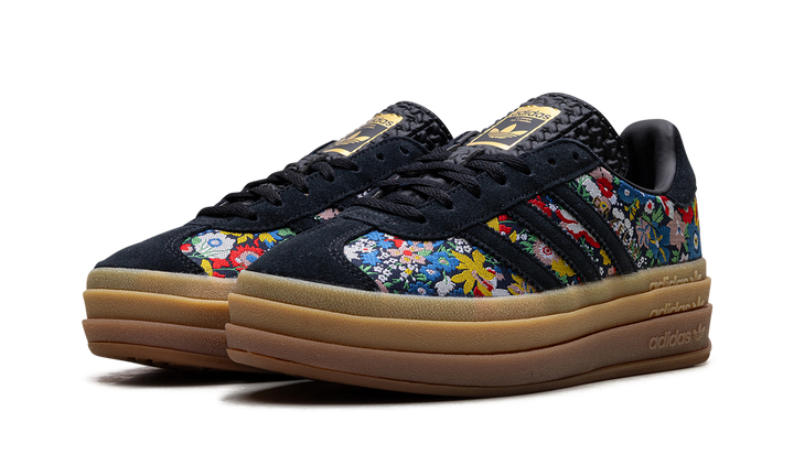 ADIDAS GAZELLE BOLD LIBERTY LONDON FLORAL EMBROIDERY WOMENS